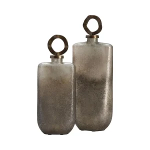 Crestview Collection Glass Bottle w/ Lid